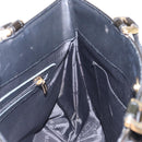 BURBERRY Nova Check Hand Bag Wool Beige Gold Auth bs27390-17