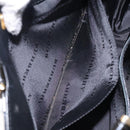 BURBERRY Nova Check Hand Bag Wool Beige Gold Auth bs27390-19