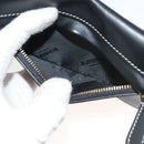 BURBERRY Waist Bag Leather Black Gold Auth bs27391-22