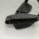 BURBERRY Waist Bag Leather Black Gold Auth bs27391-3