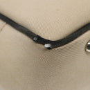 BURBERRY Nova Check Tote Bag Canvas Beige Silver Auth bs27393-9