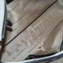 BURBERRY Nova Check Tote Bag Canvas Beige Silver Auth bs27393-12