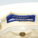 BURBERRY Blue Label Shoulder Bag Canvas Black Silver Auth bs27397-18