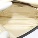 BURBERRY Blue Label Shoulder Bag Canvas Black Silver Auth bs27397-11