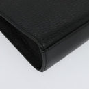 Burberrys Shoulder Bag Leather Black Gold Auth bs27403-15