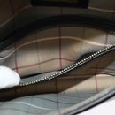 Burberrys Shoulder Bag Leather Black Gold Auth bs27403-20