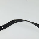 Burberrys Shoulder Bag Leather Navy Gold Auth bs27404-8