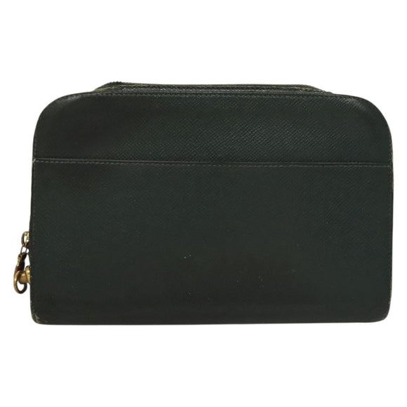 LOUIS VUITTON Taiga Baikal Clutch Bag 2Set Epicea M30184 LV Auth bs27405