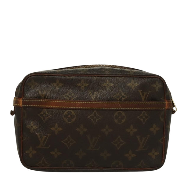 LOUIS VUITTON Monogram Clutch Bag 2Set LV Auth bs27408