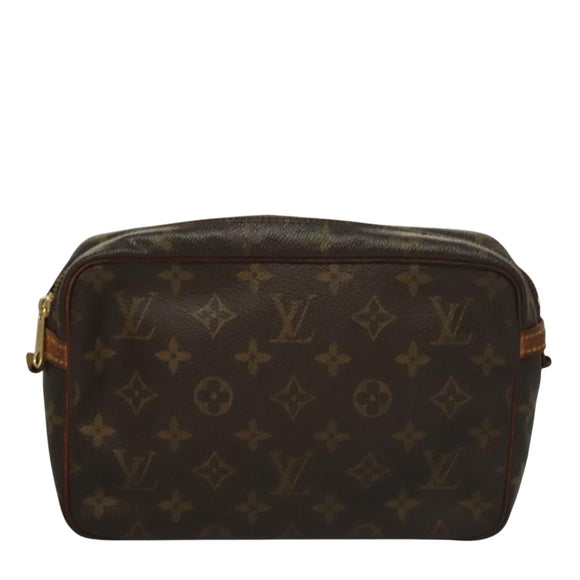 LOUIS VUITTON Monogram Clutch Bag 2Set LV Auth bs27408