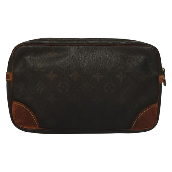 LOUIS VUITTON Monogram Clutch Bag 2Set LV Auth bs27408
