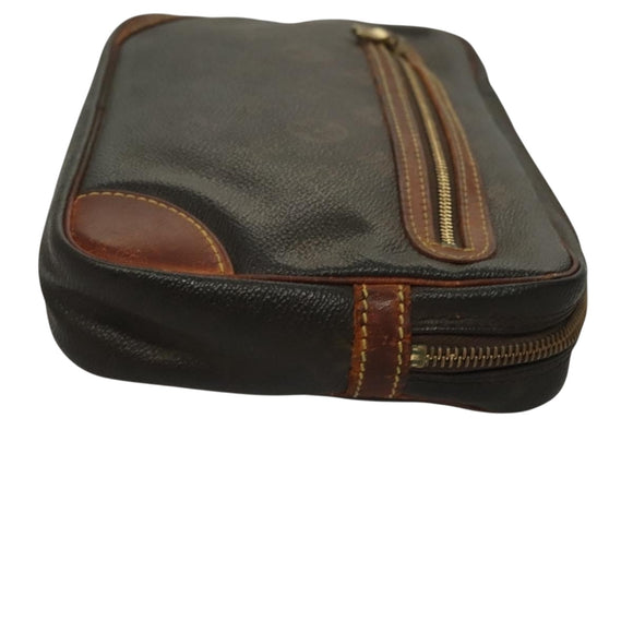 LOUIS VUITTON Monogram Clutch Bag 2Set LV Auth bs27408