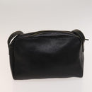 GIVENCHY Shoulder Bag Leather 2Set Brown Black gold Auth bs27411-11