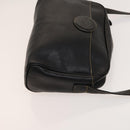 GIVENCHY Shoulder Bag Leather 2Set Brown Black gold Auth bs27411-12