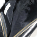 GIVENCHY Shoulder Bag Leather 2Set Brown Black gold Auth bs27411-17