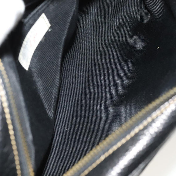 GIVENCHY Shoulder Bag Leather 2Set Brown Black gold Auth bs27411