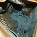 GIVENCHY Shoulder Bag Leather 2Set Brown Black gold Auth bs27411-9