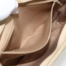 CHANEL Matelasse Chain Shoulder Bag Lamb Skin Beige Gold CC Auth bs27415-21