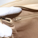CHANEL Matelasse Chain Shoulder Bag Lamb Skin Beige Gold CC Auth bs27415-22