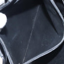 CHANEL Tote Bag Enamel Black Gold CC Auth bs27418-18