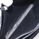 CHANEL Tote Bag Enamel Black Gold CC Auth bs27418-19