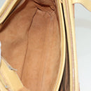 LOEWE Shoulder Bag Leather Yellow Silver Auth bs27421-11