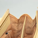 LOEWE Shoulder Bag Leather Yellow Silver Auth bs27421-22