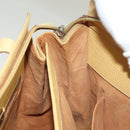 LOEWE Shoulder Bag Leather Yellow Silver Auth bs27421-23