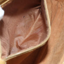 LOEWE Shoulder Bag Leather Yellow Silver Auth bs27421-12