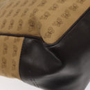 BOTTEGA VENETA Tote Bag Canvas Beige Gold Auth bs27425-16