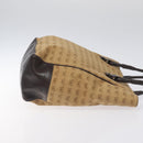 BOTTEGA VENETA Tote Bag Canvas Beige Gold Auth bs27425-3