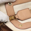 Chloe Hand Bag Leather 2way Pink Gold Auth bs27428-15