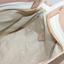 Chloe Hand Bag Leather 2way Pink Gold Auth bs27428-17