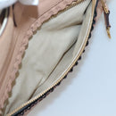 Chloe Hand Bag Leather 2way Pink Gold Auth bs27428-22