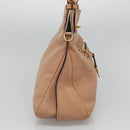 Chloe Hand Bag Leather 2way Pink Gold Auth bs27428-4