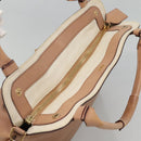 Chloe Hand Bag Leather 2way Pink Gold Auth bs27428-6