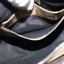 BALENCIAGA Chain Le Cagoule Mini Shoulder Bag Leather Beige Silver Auth bs27430-10