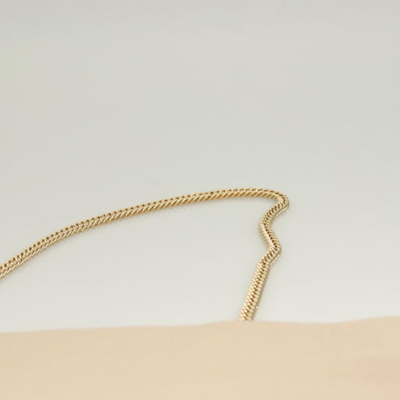 Jimmy Choo Chain Shoulder Bag Leather Beige Gold Auth bs27431