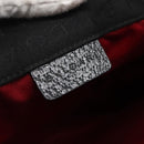 BVLGARI Logo Mania Tote Bag Canvas Black Silver Auth bs27433-17