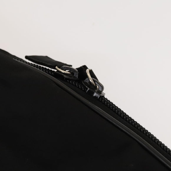 PRADA Garment Cover Nylon Black Auth bs27437