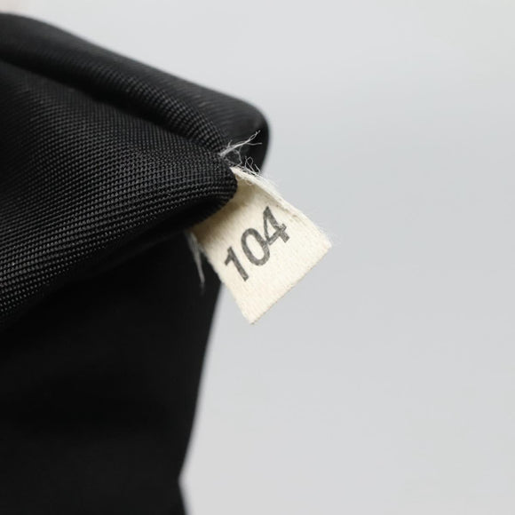 PRADA Sports Tote Bag Canvas Beige Silver Auth bs27440