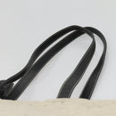 PRADA Sports Tote Bag Canvas Beige Silver Auth bs27440-14