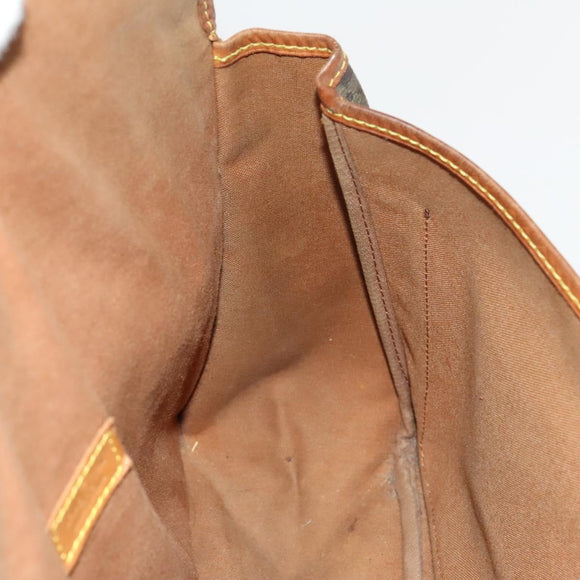 LOUIS VUITTON Monogram Gibeciere GM Shoulder Bag M42246 LV Auth bs27446