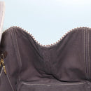 PRADA Canapa GM Tote Bag Canvas Brown Gold Auth bs27454-20