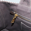 PRADA Canapa GM Tote Bag Canvas Brown Gold Auth bs27454-21