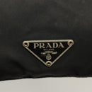 PRADA Shoulder Bag Nylon Black Silver Auth bs27458-18