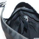 PRADA Shoulder Bag Nylon Black Silver Auth bs27458-21