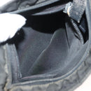 PRADA Shoulder Bag Nylon Black Silver Auth bs27458-11