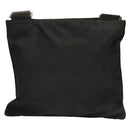 PRADA Shoulder Bag Nylon Black Silver Auth bs27458-2