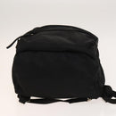 PRADA Backpack Nylon Black Silver Auth bs27459-5